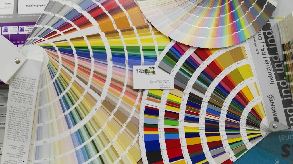 Colores y pinturas disponibles en Ferrocolor